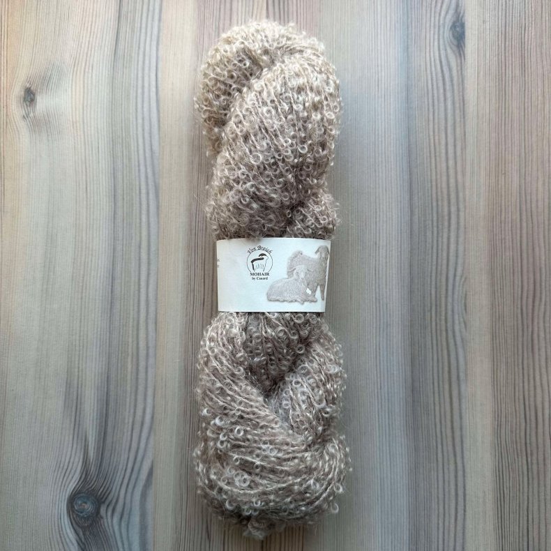 Boucl Mohair Sand - 100 g