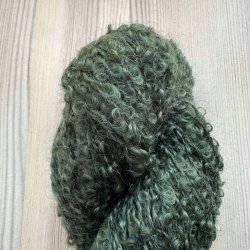 Boucl Mohair Flaskegrn - 100 g