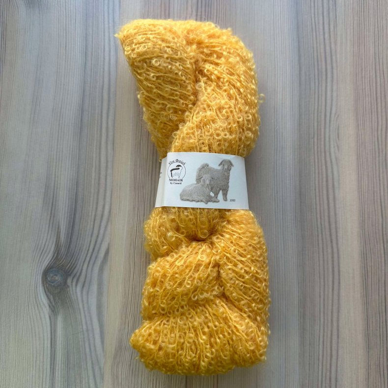 Boucl Mohair Mango - 100 g