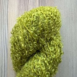 Boucl Mohair Lime - 100 g