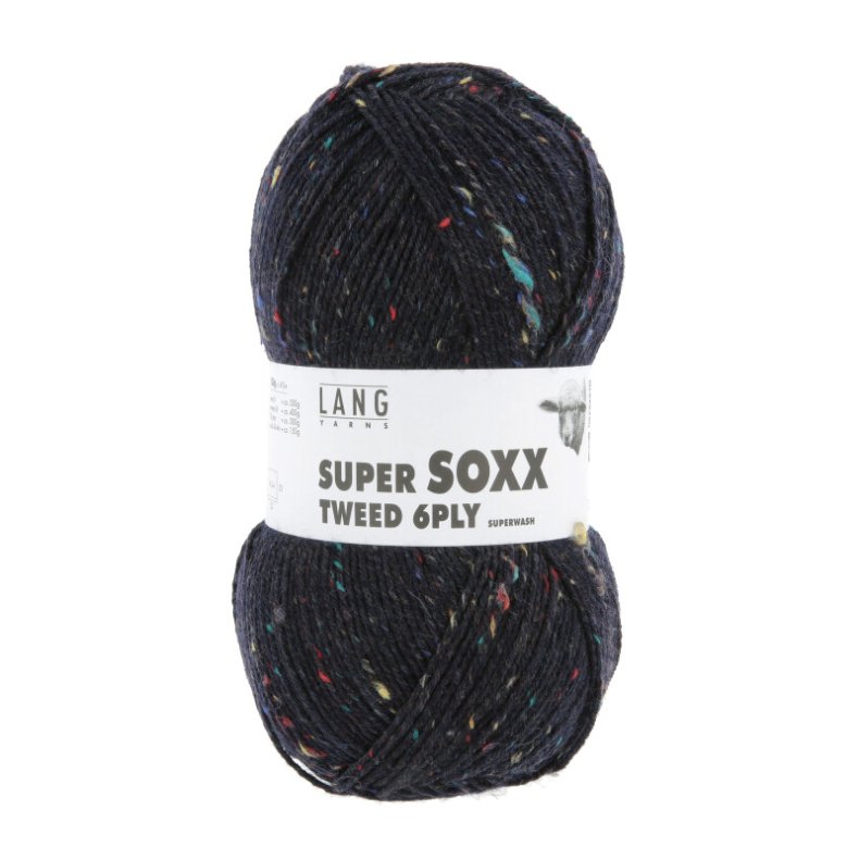 SUPER SOXX 6-FACH/PLY TWEED