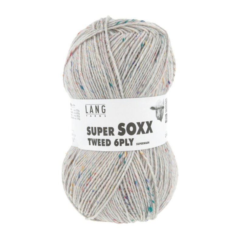 SUPER SOXX 6-FACH/PLY TWEED