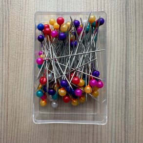 Knappenle i multifarvet 100 stk.