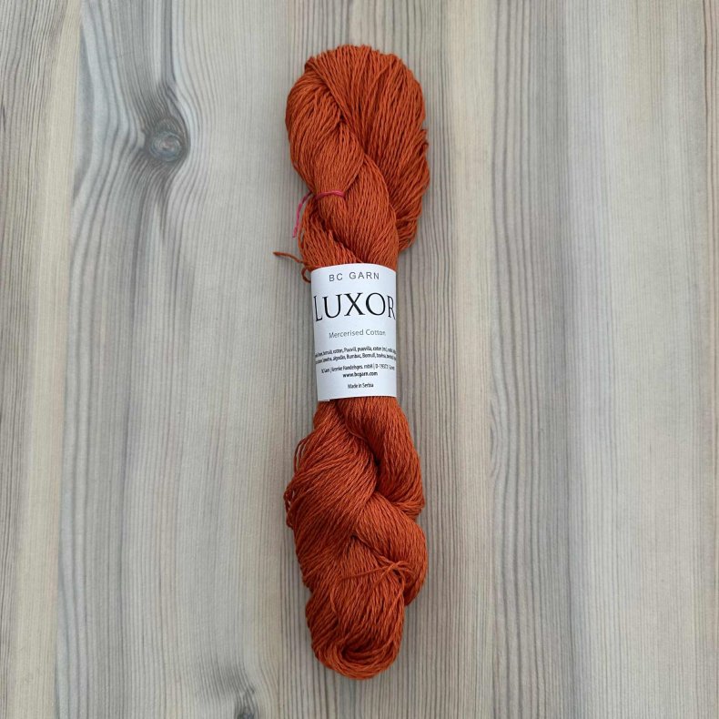 LUXOR Merceriseret Bomuld - Rust