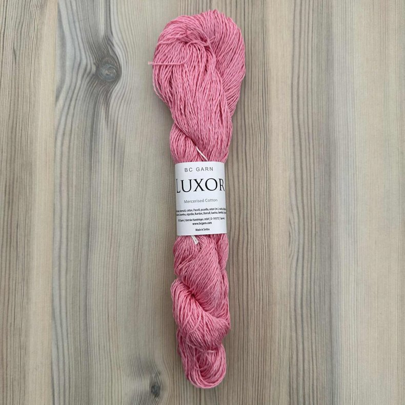 LUXOR Merceriseret Bomuld - Pink