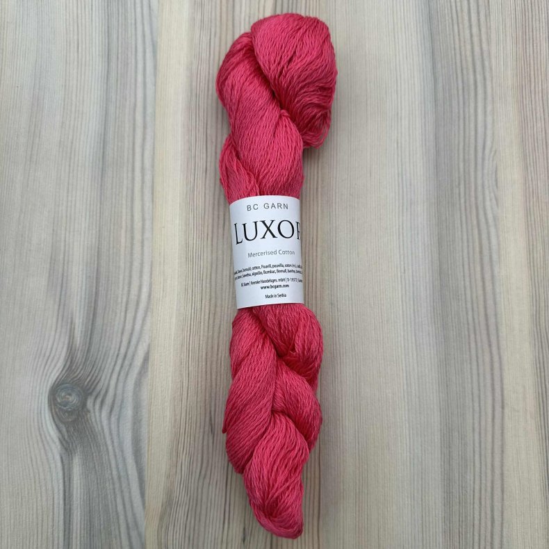 LUXOR Merceriseret Bomuld - Megenta