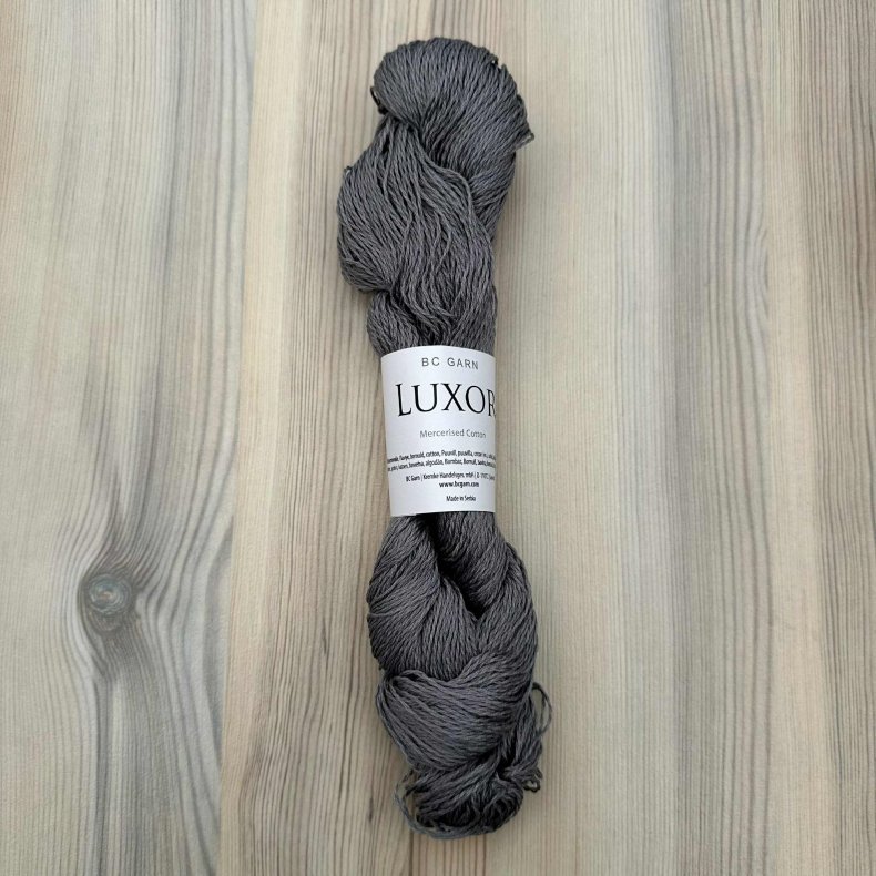 LUXOR Merceriseret Bomuld - Stlgr