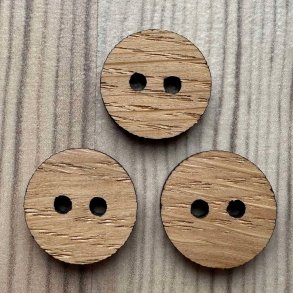 Tr Knap - Blank - 17 mm