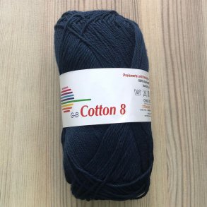 Bomuldsgarn Marinebl