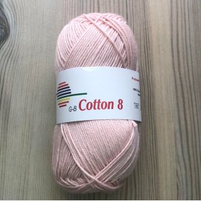 Bomuldsgarn Lys Rose