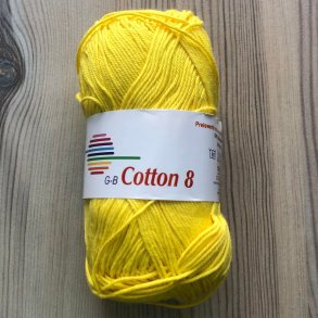 Bomuldsgarn Gul