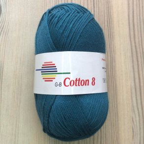 Bomuldsgarn Petrolium