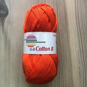 Bomuldsgarn Orange