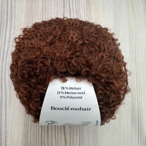Boucl� Mohair Walnut - 50 g