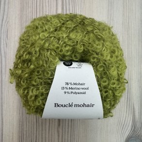 Boucl� Mohair Lime - 50 g