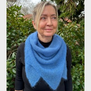 Strikkeopskrift - Forglemmigej 