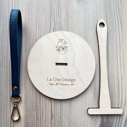 Garnholder - m/Bl rem