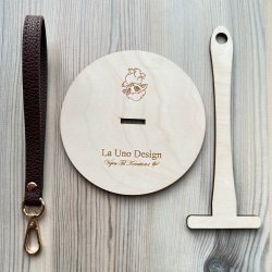 Garnholder - m/Kaffe rem