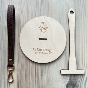 Garnholder - m/Kaffe rem