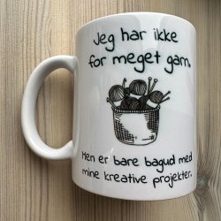 Jeg har ikke for meget garn - Til hjre hnd