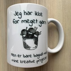 Jeg har ikke for meget garn - Til venstre hnd