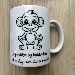 Jeg strikker og hkler kun - Til venstre hnd