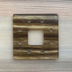 Plastik Knap - 65 mm x 65 mm