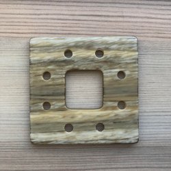 Plastik Knap - 65 mm x 65 mm