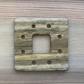 Plastik Knap - 65 mm x 65 mm