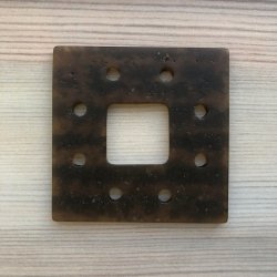 Plastik Knap - 65 mm x 65 mm