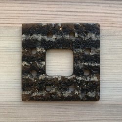 Plastik Knap - 65 mm x 65 mm