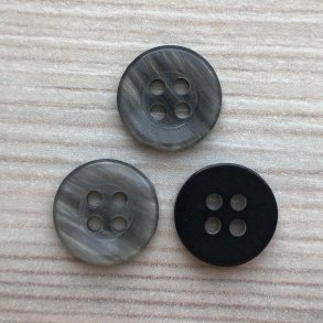 Plastik Knap med Slidlook - 10 mm