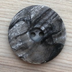 Plastik Knap Rustik Slvlook - 26 mm