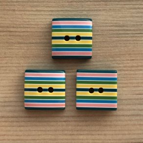 Plastik Knap Multistribet Bl - 15 mm