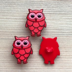 Plastik Knap Ugle Rd - 18