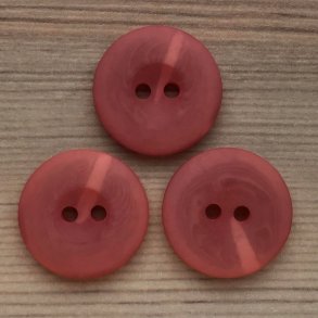 Plastik Knap Rosa - 23 mm