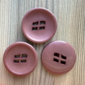 Plastik Knap Vindue Lyng - 28 mm