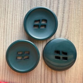 Plastik Knap Vindue Petroleum - 28 mm