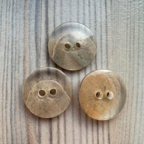 Plastik Knap Sand 18 mm