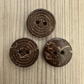 Kokos Knap Mnster - 15 mm