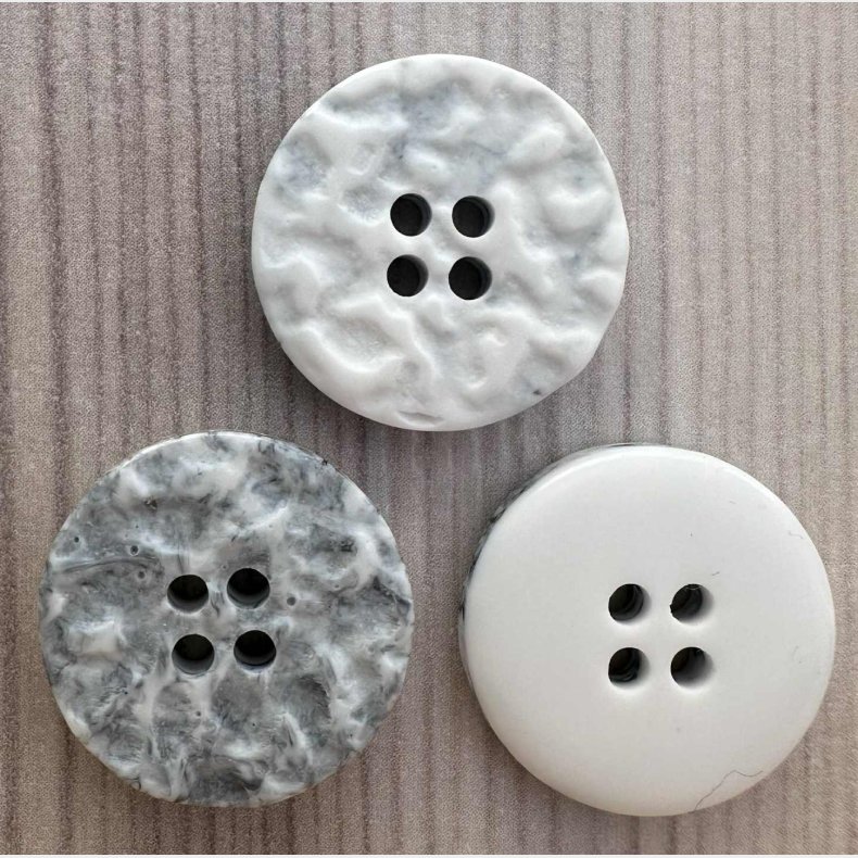 Plastik Knap Struktur overflade - 20 mm