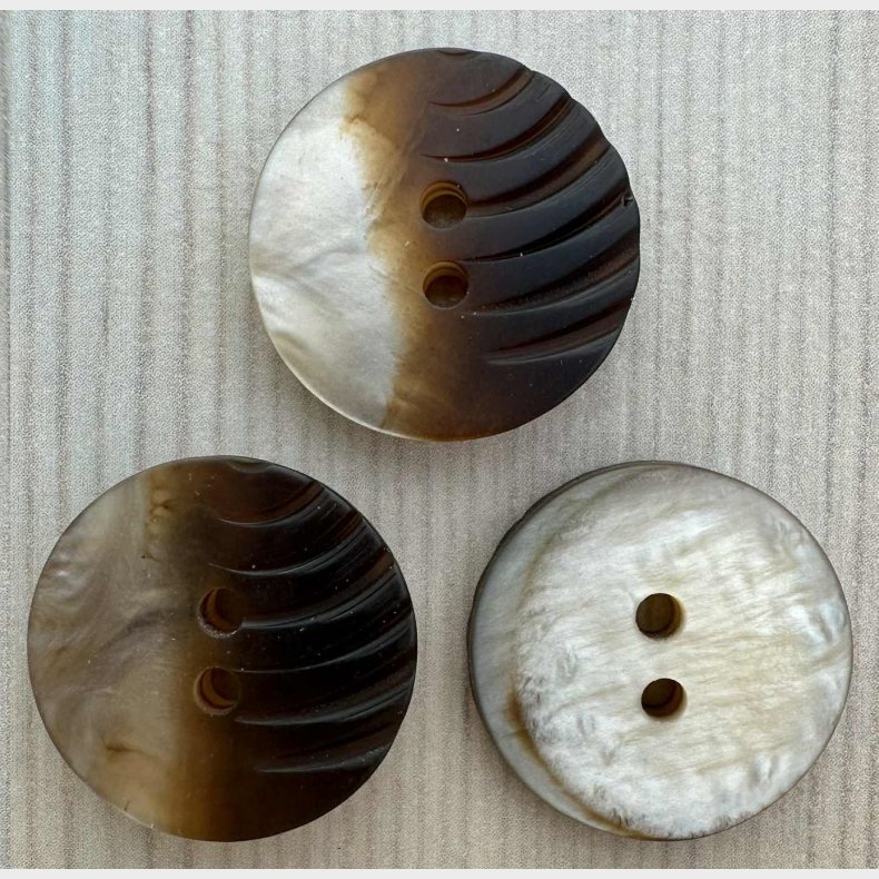 Plastik Knap Struktur - 20 mm