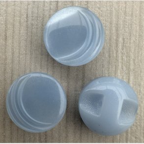 Plastik Knap Lille Lysebl� - 11 mm