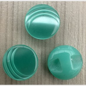 Plastik Knap Lille Turkis - 11 mm