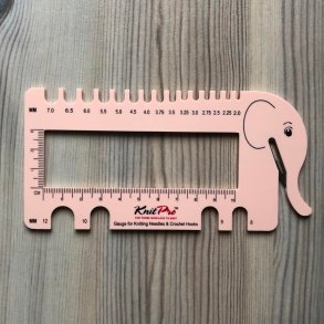 Knitpro pindmler elefant