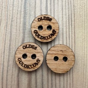 Tr Knap - Oldes Guldklump - 17 mm