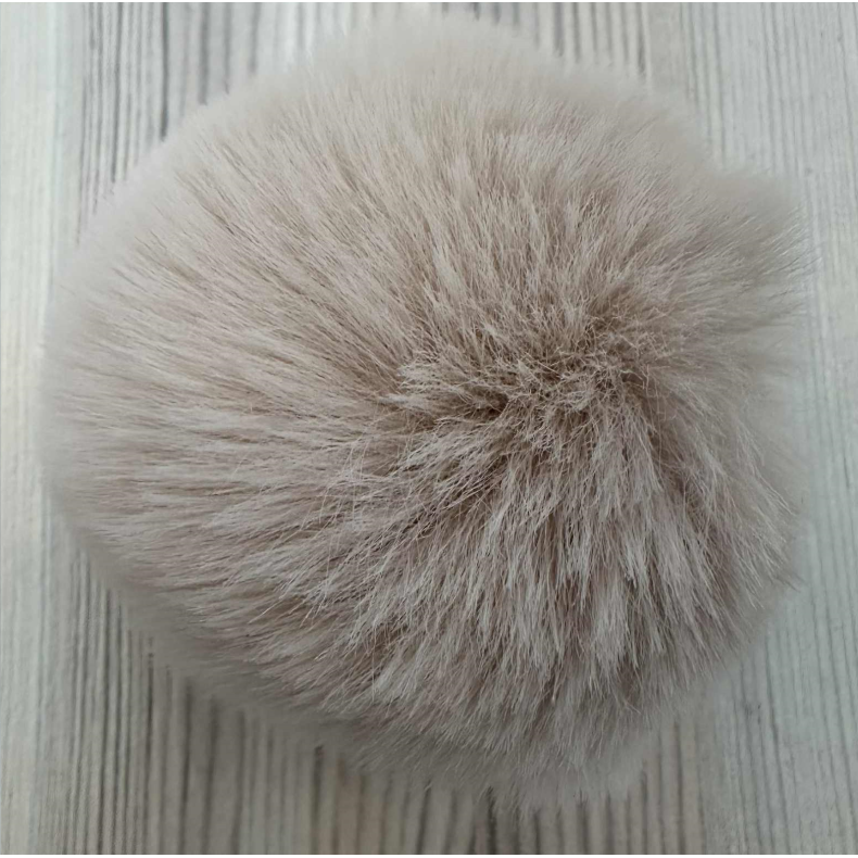 Pompon Beige - � 80 mm