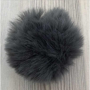 Pompon i Koksgr -  80 mm