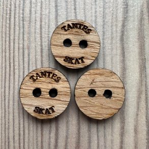 Tr Knap - Tantes Skat - 17 mm