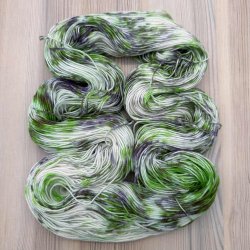 Tricolor Gr�n/Lilla - 100 g